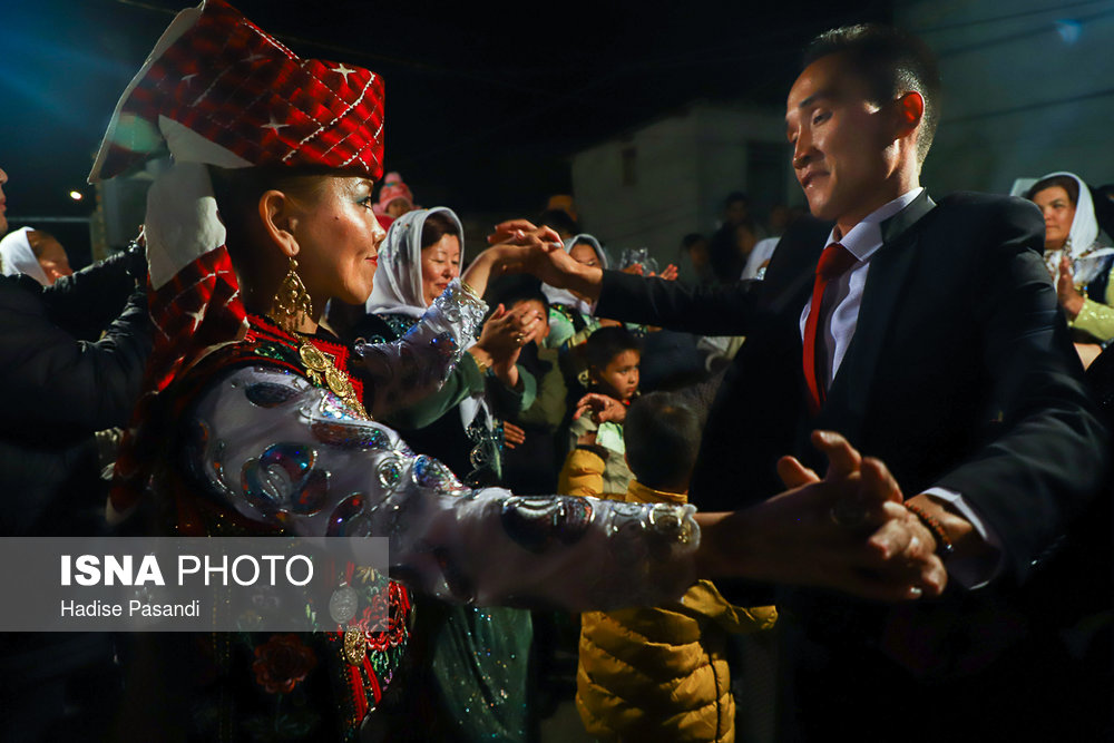 عروسی قوم قزاق در بندر ترکمن